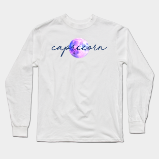 capricorn long sleeve t-shirt